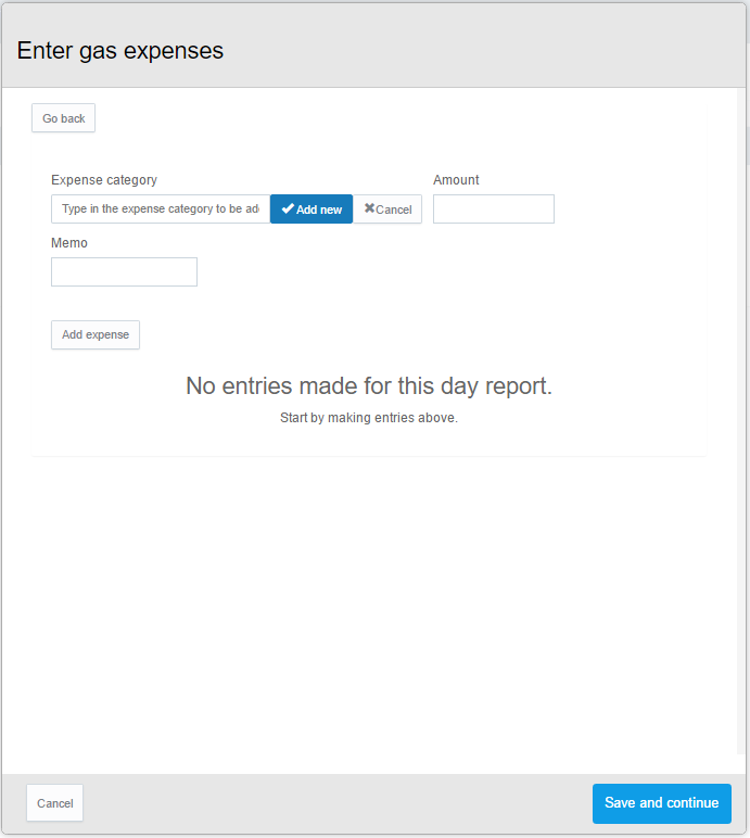 Fuel Expense Tracking